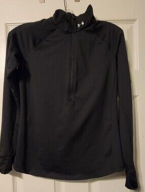 Under Armour Black Half-Zip Performance Top